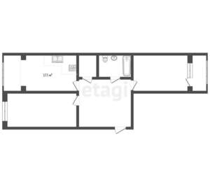 2-к квартира, вторичка, 67м2, 27/27 этаж