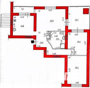 3-к квартира, вторичка, 115м2, 8/12 этаж