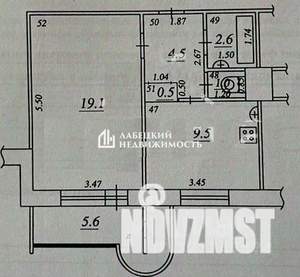 1-к квартира, вторичка, 37м2, 8/9 этаж