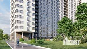1-к квартира, строящийся дом, 44м2, 20/23 этаж