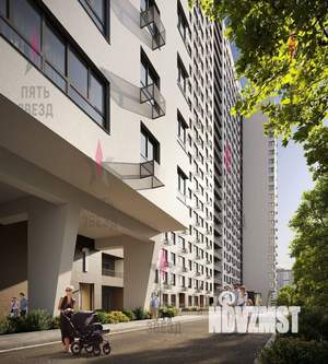 1-к квартира, строящийся дом, 47м2, 9/16 этаж