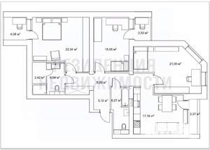 3-к квартира, вторичка, 120м2, 2/10 этаж