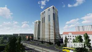 3-к квартира, строящийся дом, 93м2, 25/25 этаж