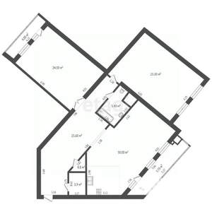 3-к квартира, вторичка, 111м2, 4/6 этаж