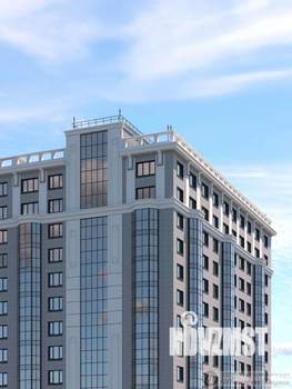 2-к квартира, строящийся дом, 65м2, 21/25 этаж