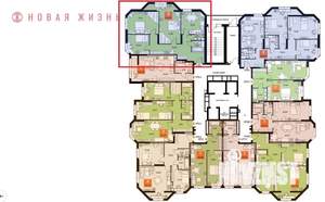 3-к квартира, вторичка, 87м2, 8/23 этаж