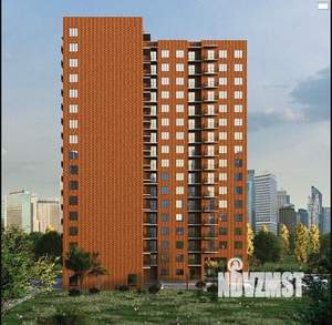 1-к квартира, строящийся дом, 53м2, 2/17 этаж