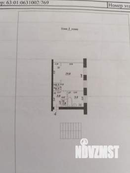 1-к квартира, вторичка, 31м2, 1/2 этаж
