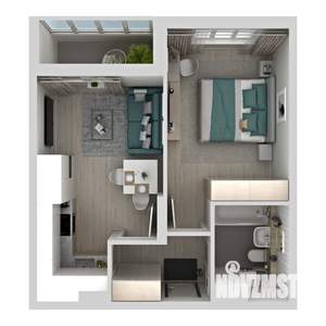 1-к квартира, вторичка, 38м2, 5/24 этаж