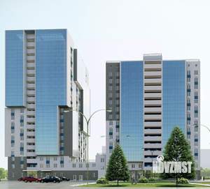 1-к квартира, строящийся дом, 32м2, 18/20 этаж