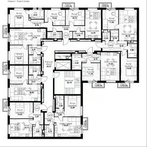 3-к квартира, вторичка, 77м2, 6/8 этаж