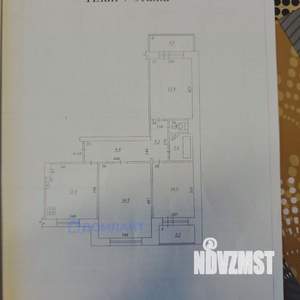 3-к квартира, вторичка, 66м2, 7/9 этаж
