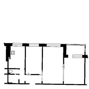 3-к квартира, вторичка, 58м2, 9/9 этаж