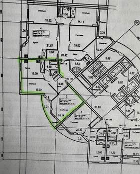 2-к квартира, вторичка, 72м2, 19/24 этаж