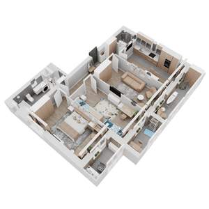 3-к квартира, вторичка, 106м2, 8/8 этаж