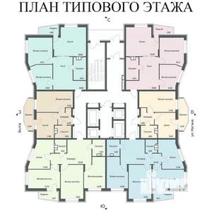 2-к квартира, вторичка, 79м2, 20/22 этаж