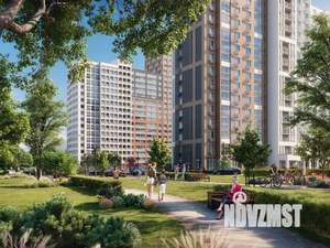 1-к квартира, строящийся дом, 36м2, 13/15 этаж