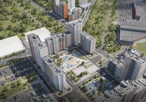 1-к квартира, строящийся дом, 38м2, 3/15 этаж