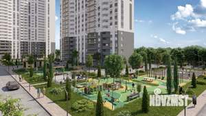 3-к квартира, строящийся дом, 74м2, 7/26 этаж