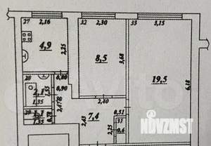 2-к квартира, вторичка, 43м2, 5/9 этаж