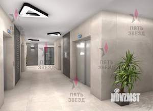 2-к квартира, вторичка, 79м2, 20/22 этаж