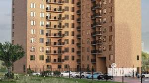 2-к квартира, строящийся дом, 63м2, 17/17 этаж