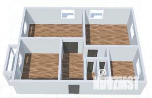 3-к квартира, вторичка, 75м2, 5/5 этаж