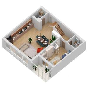 2-к квартира, строящийся дом, 180м2, 26/27 этаж