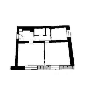 2-к квартира, вторичка, 61м2, 1/2 этаж