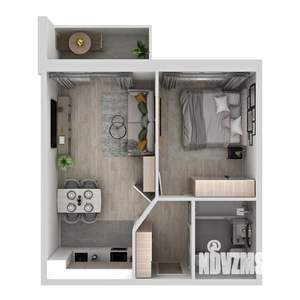 1-к квартира, вторичка, 39м2, 14/18 этаж