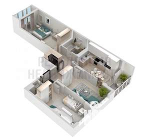 3-к квартира, вторичка, 81м2, 23/24 этаж