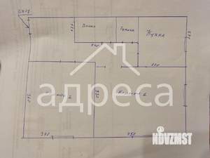 2-к квартира, вторичка, 42м2, 1/2 этаж