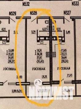 Студия квартира, вторичка, 31м2, 20/25 этаж