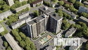 2-к квартира, вторичка, 52м2, 1/16 этаж