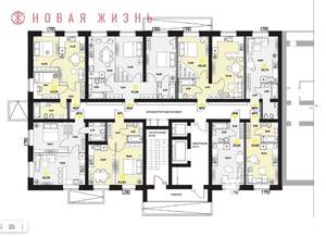 2-к квартира, вторичка, 63м2, 16/16 этаж