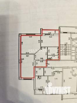 2-к квартира, вторичка, 72м2, 2/24 этаж